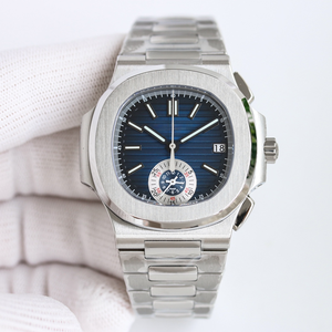 Pateks Pateks Paulareis Montre de luxe pour homme, automatique, à remontage automatique, mécanique, lumineuse, avec verre saphir, en acier inoxydable, Philippes - Product Image 4