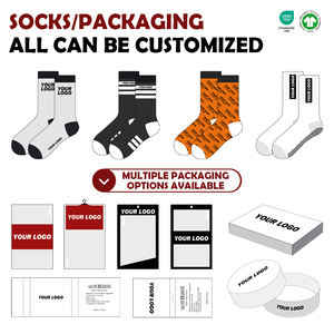 Chaussettes de Luxe pour Homme d'Affaires Personnalisées en Coton Tricoté Cadeau d'Entreprise Uniforme d'Hiver Rayées Sportives Antidérapantes - Product Image 3