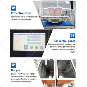 เครื่องฝากช็อกโกแลตชิปอัตโนมัติ orme อุปกรณ์ผลิตช็อกโกแลต - Product Image 3