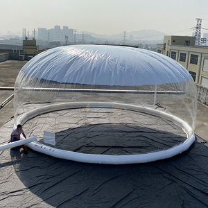 Durable <strong>Pvc</strong> Inflatable <strong>Pool</strong> Cover Portable Transparent Inflatable Bubble Dome Inflatable <strong>Swimming</strong> <strong>Pool</strong> Tent <strong>Pool</strong> Accessories - Product Image 3