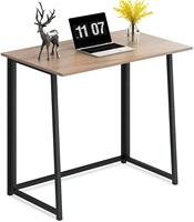 Bureau d'ordinateur pliable compact de 31 pouces, populaire, OEM, style nordique, pour usine