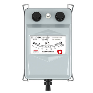 เครื่องวัดความต้านทานฉนวนไฟฟ้า Delixi รุ่น ZC11D-10L 2500V แบบเข็ม  ชนิดมือหมุน - Product Image 1