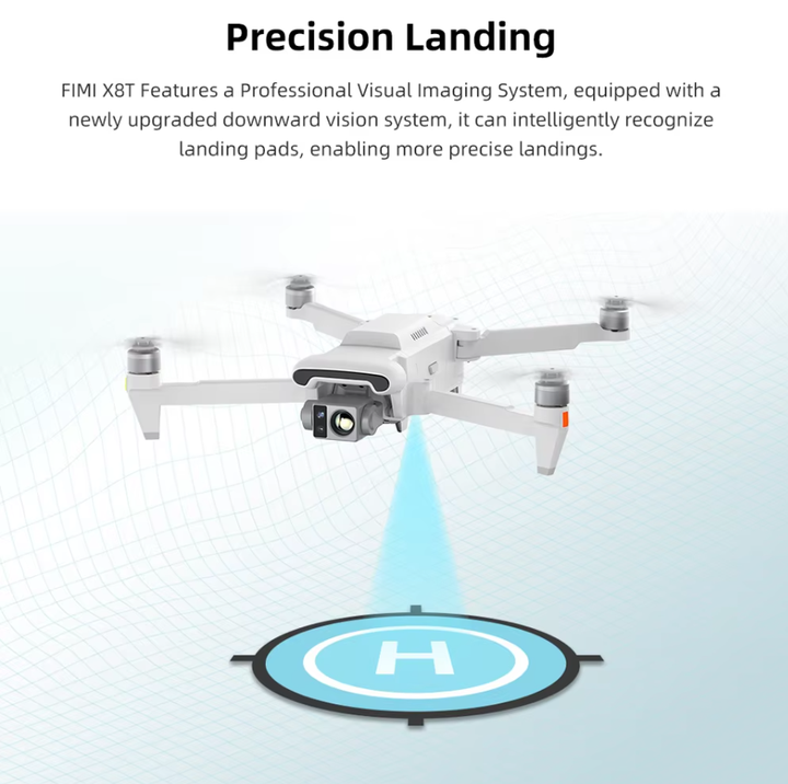 FIMI X8T V384 Drones Gps Brushless 3 Axis Gimbal Long Range Quadcopter ...