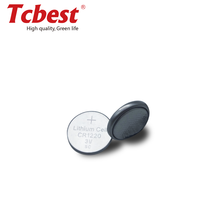 Tcbest - Batería de Botón de Litio No Recargable de 3 V, CR1220, para Mini Relojes, Se Acepta OEM
