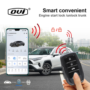 Sistema de Alarma y Arranque Remoto OVI CANBUS PKE para Coche con Entrada sin Llave e Ignición a Distancia para Toyota Prado, Sistema de Arranque sin Llave OBD Plug and Play - Product Image 4