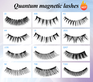 Cils magnétiques, kit de cils en faux vison réutilisables avec miroir portable et applicateur, vente en gros de cils magnétiques avec logo personnalisé - Product Image 6