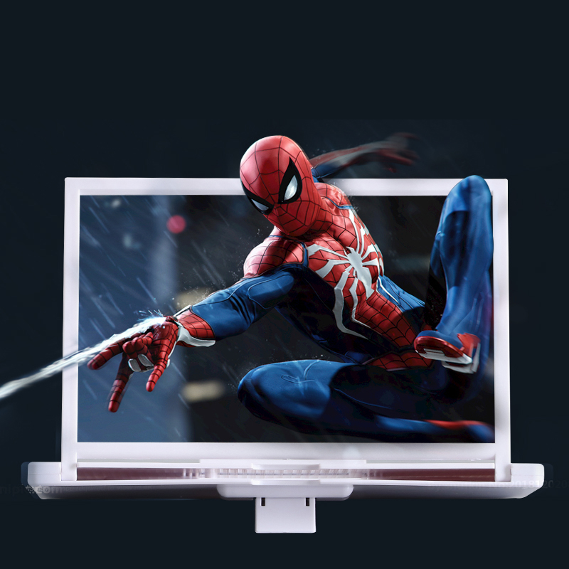 Портативный мобильный телефон HD экран усилитель 12 дюймов HD экран кронштейн лупа инструменты