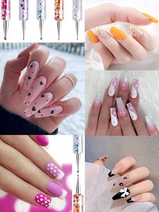 Ensemble de pinceaux professionnels pour la peinture de précision sur les ongles, pinceaux fins, ronds, plats, micro-détails pour le gel, kit de manucure pour salon - Product Image 6
