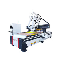 Routeur CNC à changement d'outil automatique LS-1330, routeur CNC 3 axes, machine à travailler le bois pour meubles