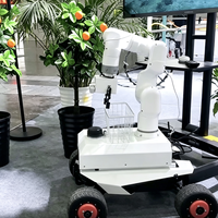 Lichtgewicht mobiele fruitplukrobot JAKA MiniCobo 1kg 580mm 6-assige Cobot binoculaire camera AGV automatische groentenoogst IP40 geclassificeerd
