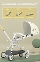 Nouveau design de haute qualité pour bébé Magic 4 roues poussette Scooter peut s'asseoir et bébé vélo de marche en plein air avec poussée