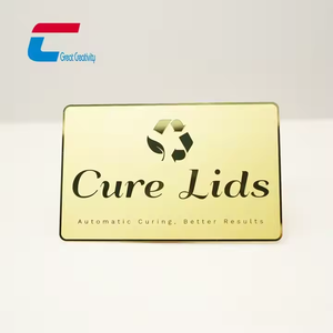 สมาร์ทการ์ดแบบไร้สัมผัสออกแบบได้ตามต้องการบัตรสมาชิกวีไอพีการ์ดโลหะ NFC - Product Image 3