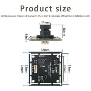 5MP Camera Module 1/2.8 Inch CMOS Sensor 2592*1944 Color UVC Low Lux 0.01 HDR Microphone & Customized Lens - Product Image 2