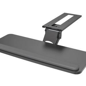 V-mounts Điều Chỉnh Chiều Cao 360 Độ Xoay Dưới Bàn Phím Khay Bàn Phím Với Đệm Cao Su - Product Image 1