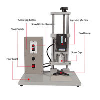 Machine de capsulage de bouteilles à large ouverture Gubek Desktop Jar Can Press