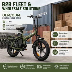 Bicicleta Eléctrica de Alta Velocidad con Motor sin Escobillas de 750W, Neumáticos Anchos, 48V 32Ah 20x4.0, Bicicleta Eléctrica con Logotipo Personalizado, Bicicleta Eléctrica de Carga de 7 Velocidades - Product Image 1