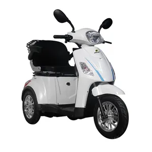 chinese motorized street legal 48/60v20Ah three wheel 500w Handicapped Scooter for elderly