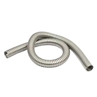 Conduit électrique flexible en acier inoxydable 304, étanche, avec structure de verrouillage carrée, JUWANTE BXG-24, certifié ISO