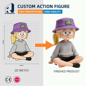 Figuras de Acción de PVC Personalizadas al por Mayor, Figuras de Mascotas Comerciales Personalizadas para Regalos Corporativos y Eventos Promocionales - Product Image 1