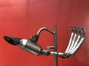 Système d'échappement de tuyau de silencieux d'échappement de moto d'acier inoxydable de titane de vente directe d'usine pour <span class=keywords><strong>Honda</strong></span> CBR650R <span class=keywords><strong>CB650F</strong></span> - Product Image 4