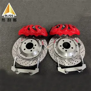 6 Piston lớn phanh Kit đĩa 355mm 380mm 405mm BM6 Caliper 6 nồi đua sửa đổi phanh Caliper