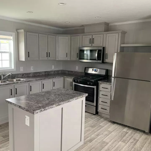 Case prefabbricate della Villa d'acciaio prefabbricata di progettazione libera Villa moderna della struttura d'acciaio di lusso - Product Image 6