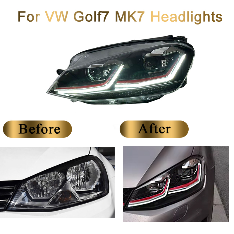Red line (fit original halogen lamp)