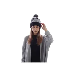 Casquette en acrylique COOL avec pompon, merchandising personnalisé en provenance de Chine - Product Image 2