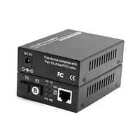 Pour Pair1 RJ45 Port SC optique 10/100Mbps monomode MM 1310nm 1550nm 2KM adaptateur réseau optique convertisseur de média à fibre unique