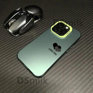 Elegante funda <span class=keywords><strong>de</strong></span> teléfono rosa para <span class=keywords><strong>iPhone</strong></span> 14 15 16 Pro Max Características LOVE YOU Heart Design Protege <span class=keywords><strong>la</strong></span> cámara Marco duradero - Product Image 5