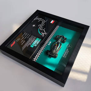 Mural Decorativo de Pared con Modelo de Coche de Carreras de Aleación W15, Simulación de Pista de Carreras - Product Image 2