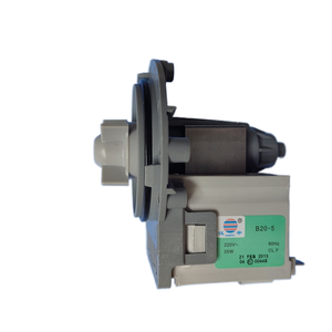 Moteur de pompe de <span class=keywords><strong>vidange</strong></span> portable Hanyu DC31-00030B B20-5 60HZ 220V 35W, moteur de <span class=keywords><strong>vidange</strong></span> électrique pour <span class=keywords><strong>machine</strong></span> à <span class=keywords><strong>laver</strong></span> <span class=keywords><strong>Samsung</strong></span> domestique - Product Image 1