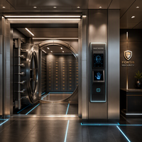 Coffre-fort bancaire personnalisé JINGYE pour coffre-fort de hall d'hôtel
