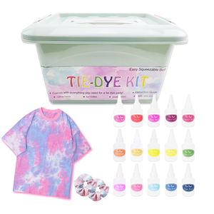 Professionnel 12 Couleurs 100ML BRICOLAGE <span class=keywords><strong>Dessin</strong></span> Arc-<span class=keywords><strong>En</strong></span>-Ciel Cravate Teinture Kit D'encre Tie-Dye Kit D'art - Product Image 1