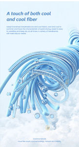 Leo Outdoor Summer Ciclismo Bandana Barato <span class=keywords><strong>Silk</strong></span> Wrap Neck Gaiter con enfriamiento de hielo A prueba de viento Diadema Bufanda para deportes - Product Image 5