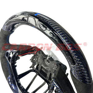 Werks-Bestseller Lenkrad aus perforiertem Leder aus Kohle faser für Hyundai Genesis Coupé-Lenkrad kann angepasst werden - Product Image 5