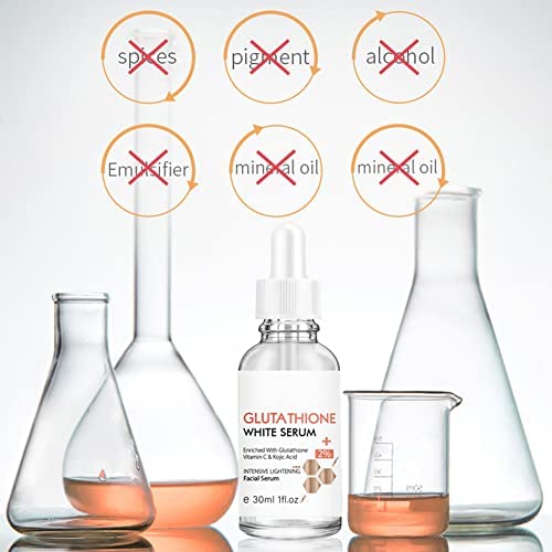 gluta white serum glutathione 30ml Skin Brightening Whitening Hydrating Markaz Private Label Gluta Skin Whitening