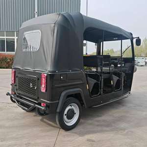 รถตุ๊กตุ๊กสามล้อแบบ Bajaj โครงสร้างแข็งแรง แบตเตอรี่คู่ ชาร์จเร็ว พร้อมมอเตอร์กำลังสูงและตัวควบคุมประสิทธิภาพสูง - Product Image 3