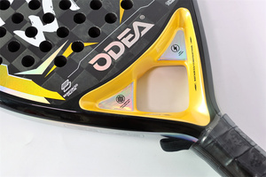 2024 ODEA personalizado redondo lágrima forma de diamante Pelotas De <span class=keywords><strong>Padel</strong></span> termoformado 18K fibra de carbono raquetas De <span class=keywords><strong>Padel</strong></span> - Product Image 3