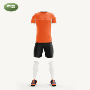 Traje <span class=keywords><strong>de</strong></span> Entrenamiento Personalizado <span class=keywords><strong>de</strong></span> Manga Corta para Adultos 2026, Uniforme <span class=keywords><strong>de</strong></span> Fútbol Personalizado para <span class=keywords><strong>Equipos</strong></span>, Chándal para Correr, Corte Automatizado - Product Image 1