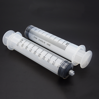 Fournisseur Fabricant : Seringue automatique en plastique transparente de 100 ml avec raccord Luer Lock, type de moulage par injection, œillet métallique pour machine