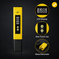 Stylo pH-mètre avec batterie au lithium intégrée, précision 0,01, testeur numérique LCD pour l'eau, l'aquarium, la piscine, l'hydroponie, l'eau potable