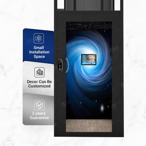 Elevador de observación interior/exterior de 2-5 pisos con elevador panorámico de vidrio para hoteles/Centros Comerciales/rascacielos, certificado CE - Product Image 6