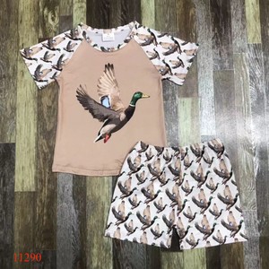 Popolare Pigiama per Bambini in Morbido Bambù a Due Pezzi, Perfetto per Dormire a Casa, <span class=keywords><strong>Abbigliamento</strong></span> Colorato per Bambini con Stampe di Scimmie - Product Image 3