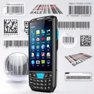 1D 2D Barcode Scanner Pda Android Koerier Handheld Apparaat Voor Magazijn Scanner Express Data Entry Apparatuur HCC-T80S