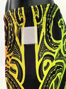 Shorts de sport respirants avec fermeture velcro FQ Custom AU NZ Touch Tag pour entraînement sportif, football, rugby, shorts de sport pour hommes - Product Image 6