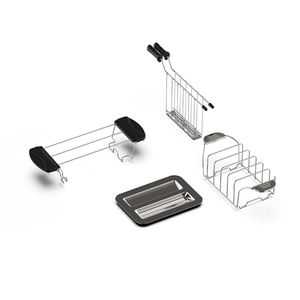 Appareils ménagers ménagers en acier inoxydable rétro <span class=keywords><strong>pain</strong></span> <span class=keywords><strong>grille</strong></span>-<span class=keywords><strong>pain</strong></span> machine sandwich 2 tranches <span class=keywords><strong>grille</strong></span>-<span class=keywords><strong>pain</strong></span> - Product Image 5