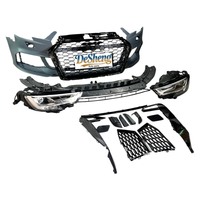 Kit de Carrocería de Alta Compatibilidad para Audi A3, Actualización a RS3, Parachoques Delantero, Faros LED, Parrilla, Capó, Guardabarros, Molduras, Alta Calidad