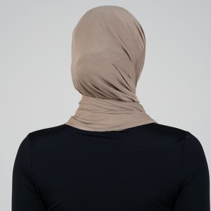 Écharpe en jersey de bambou de haute qualité, hijab extensible, foulards pour la tête, étoles pour femmes, hijab en coton en vente - Product Image 3