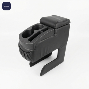 Reposabrazos Central de Plástico para Auto, Sin Perforaciones, Modificado, con Portavasos Delanteros y Traseros, AC-458, Directo de Fábrica - Product Image 1